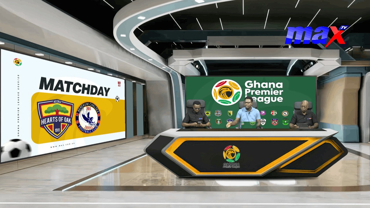 Live Now | Hearts of Oak vs Berekum Chelsea FC | #GPLMW23