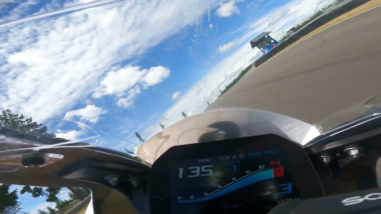 On Board Video Motorcycle The Ridge Motorsports Park 2025 BMW S1000rr