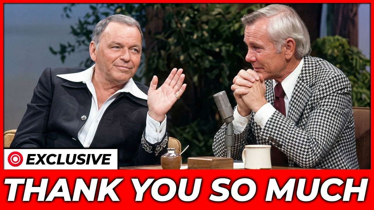 The Day Frank Sinatra SAVED Johnny Carson With Just Two Words