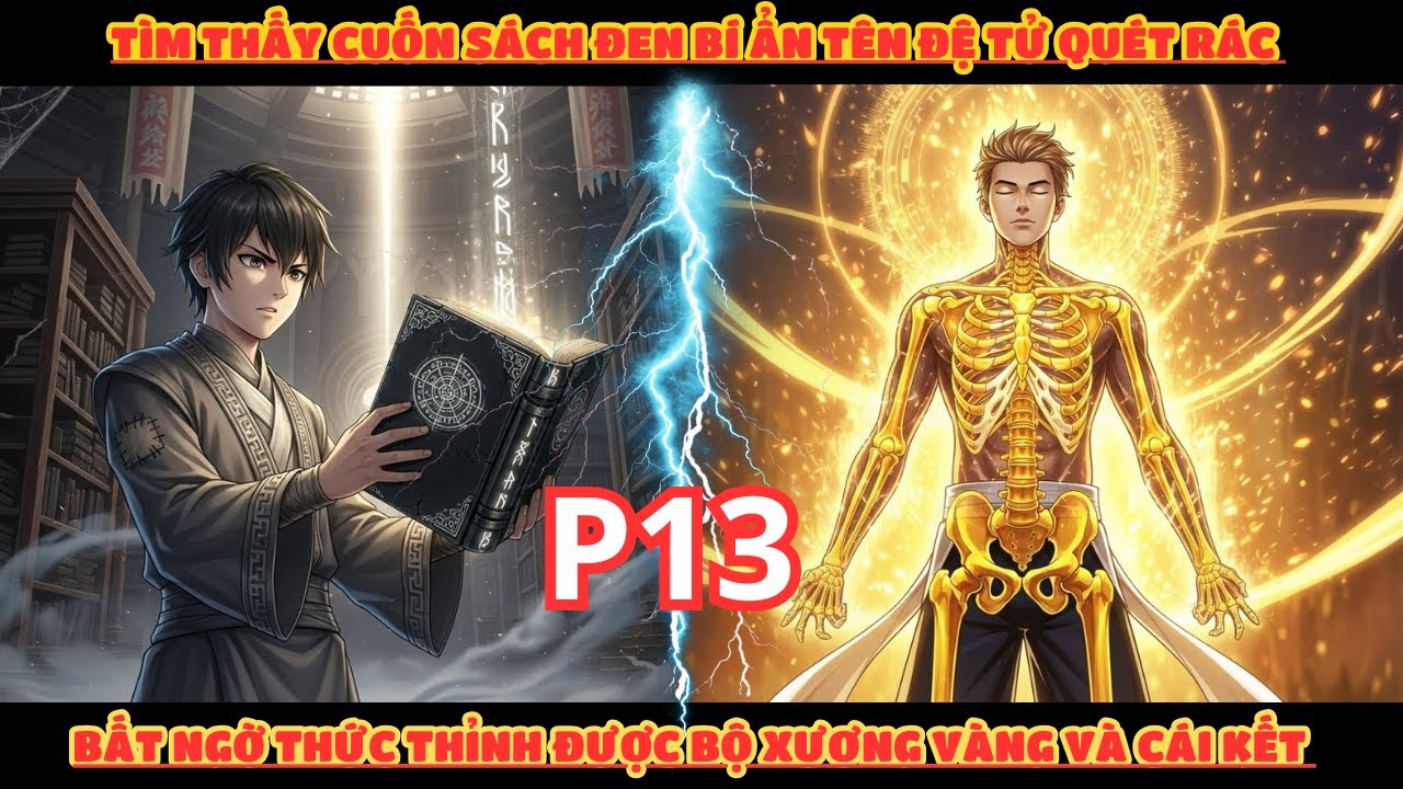 TÌM THẤY SÁCH ĐEN BÍ ẨN TÊN ĐỆ TỬ QUÉT RÁC BẤT NGỜ THỨC TỈNH BỘ XƯƠNG VÀNG RÒNG VÀ CÁI KẾT | P13
