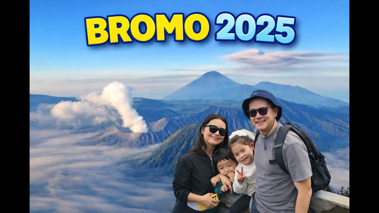 PLATARAN TO GO MOUNT BROMO WITH 3 HORSES WITH OUR KIDS