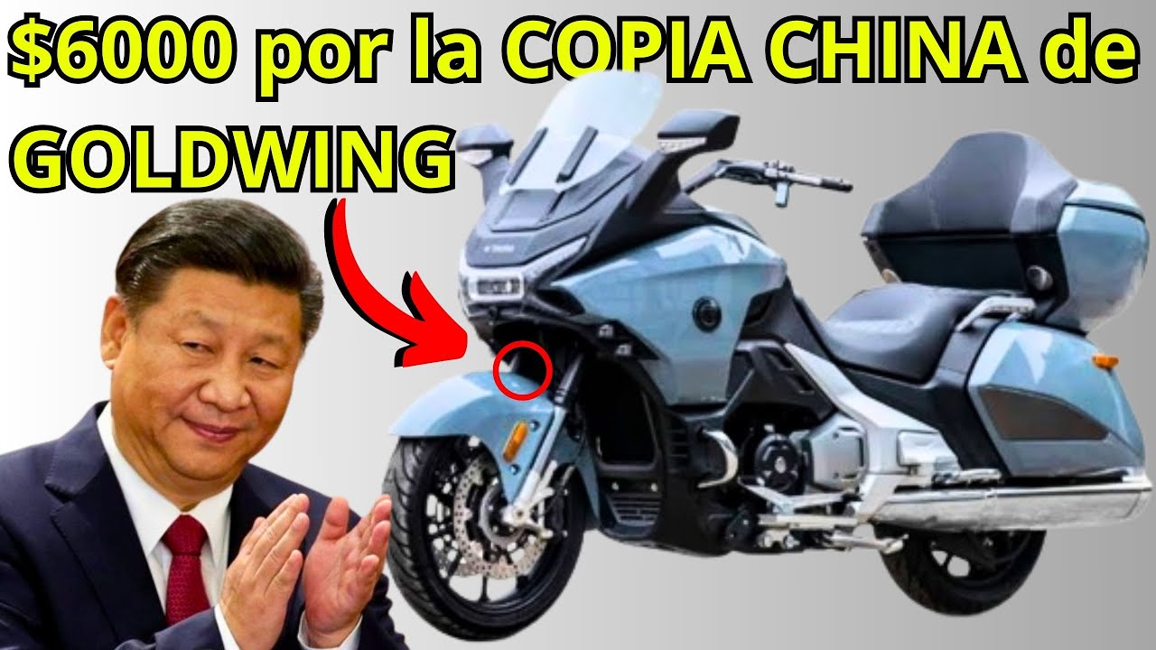 ¿Copia DESCARADA de la Honda Goldwing? ¡¡OFERTÓN: 90% más Barata!!
