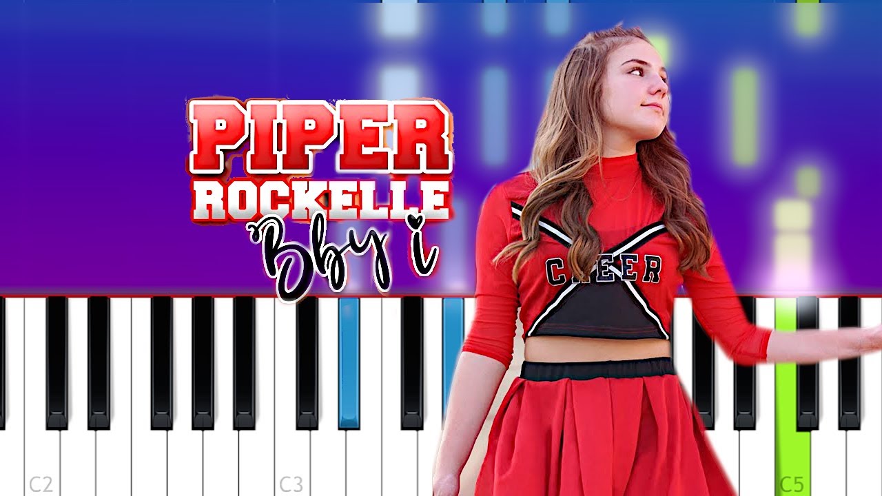 Piper Rockelle - Bby i... (Piano Tutorial)