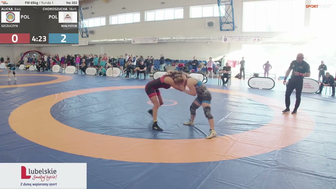 ZAPASY - (M3) XXVIII Mistrzostwa Polski kobiet - Janów Lubelski 2026. Mata 3.