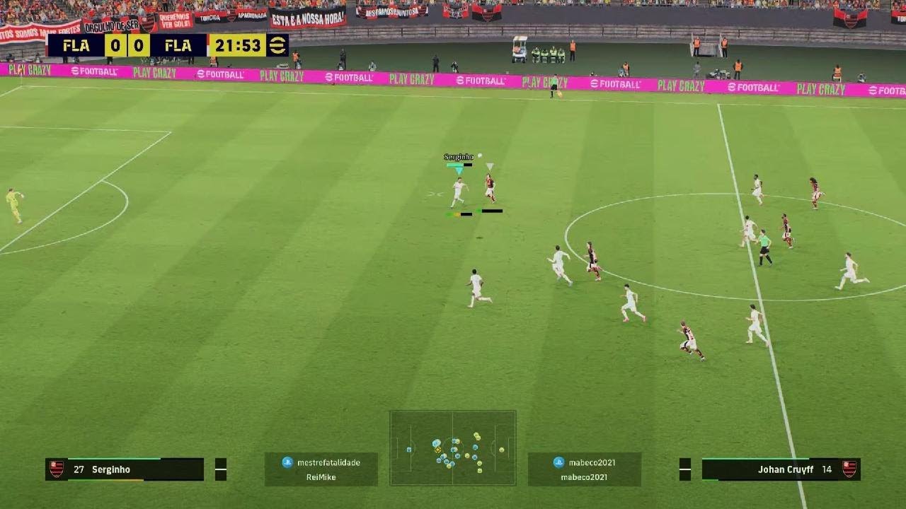 eFootball 2026 CR Flamengo vs Flamengo PS5 gameplay 4k