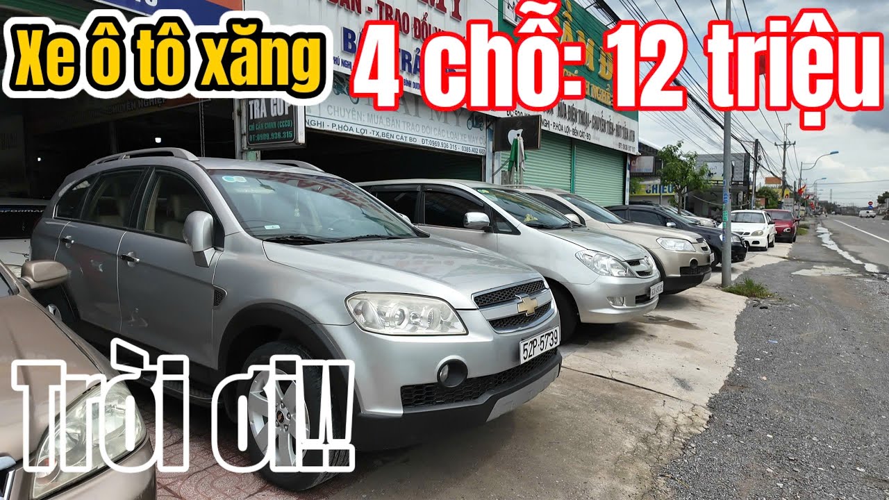 Bão lớn đổ bộ Toyota 12 triệu 1 chiếc tại Hòa Lợi ô tô máy xăng xả hàng Captiva i10 Elantra Innova..