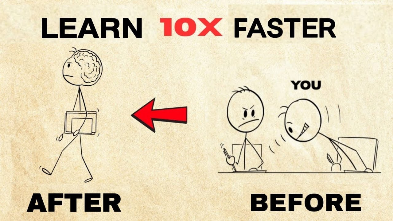 Motivational Speech for Students to Study - The 10x Learning Trick Schools Never Taught You!