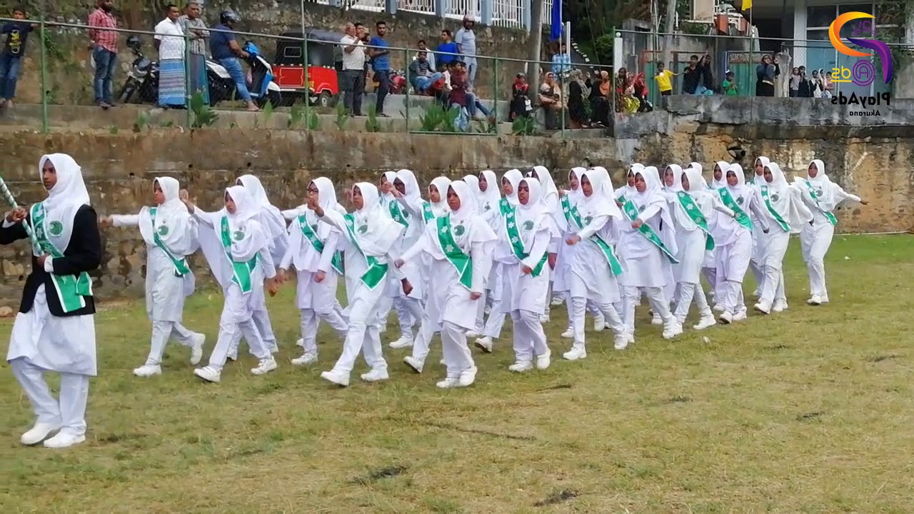 Akurana Muslim Balika Maha Vidyalaya Annual Sport Meet March Past-2019