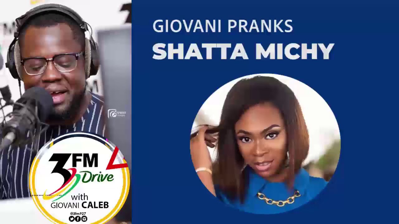 Giovani Pranks Shatta Michy On 3FM Drive