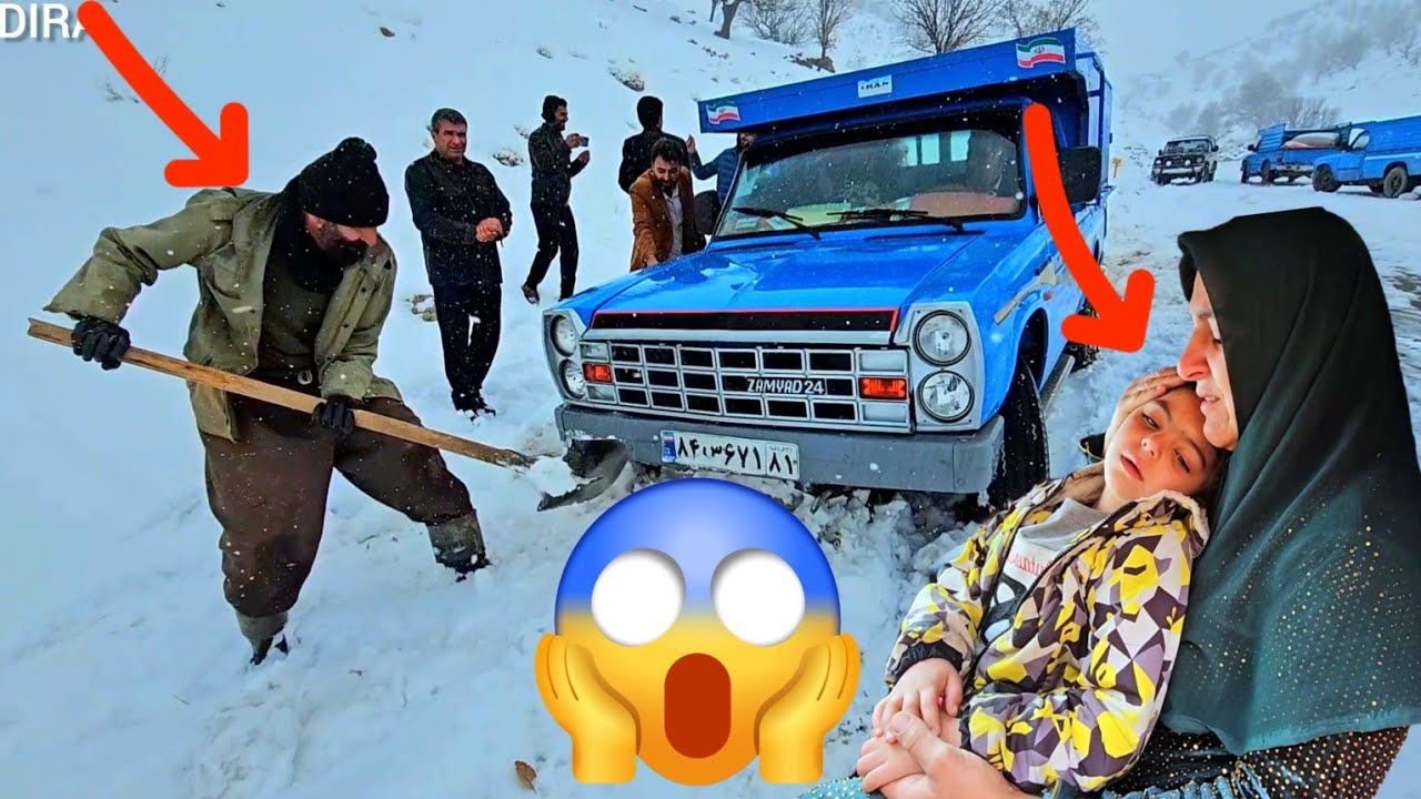 Snow Crisis: Family DIRA Rescued by Amir from Daral ❄️🚑