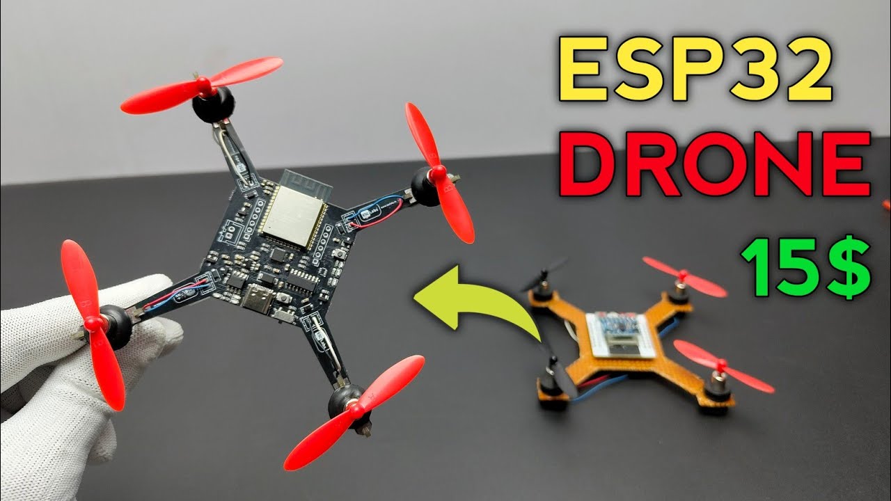 How to Make a Cheap ESP32 Drone | ESP32 Drone | JLCPCB