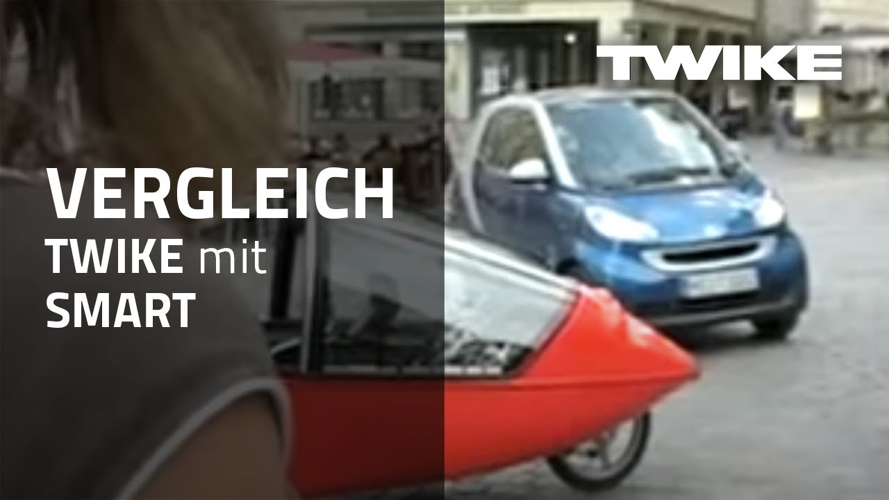Hessischer Rundfunk vergleicht TWIKE mit Smart (2008)