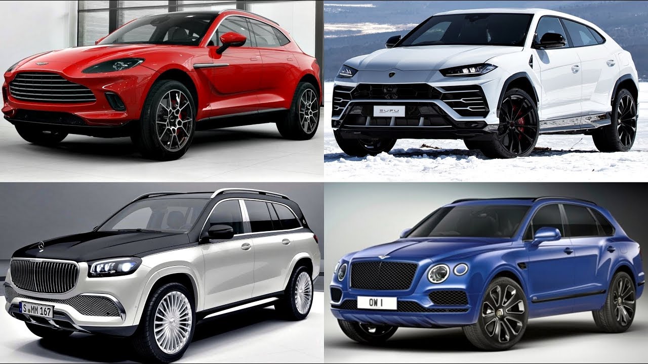 Top 10 Ultra Luxurious SUVs (2021) bentley bentayga, lamborghini urus, porsche cayenne, bmw x6m, gle