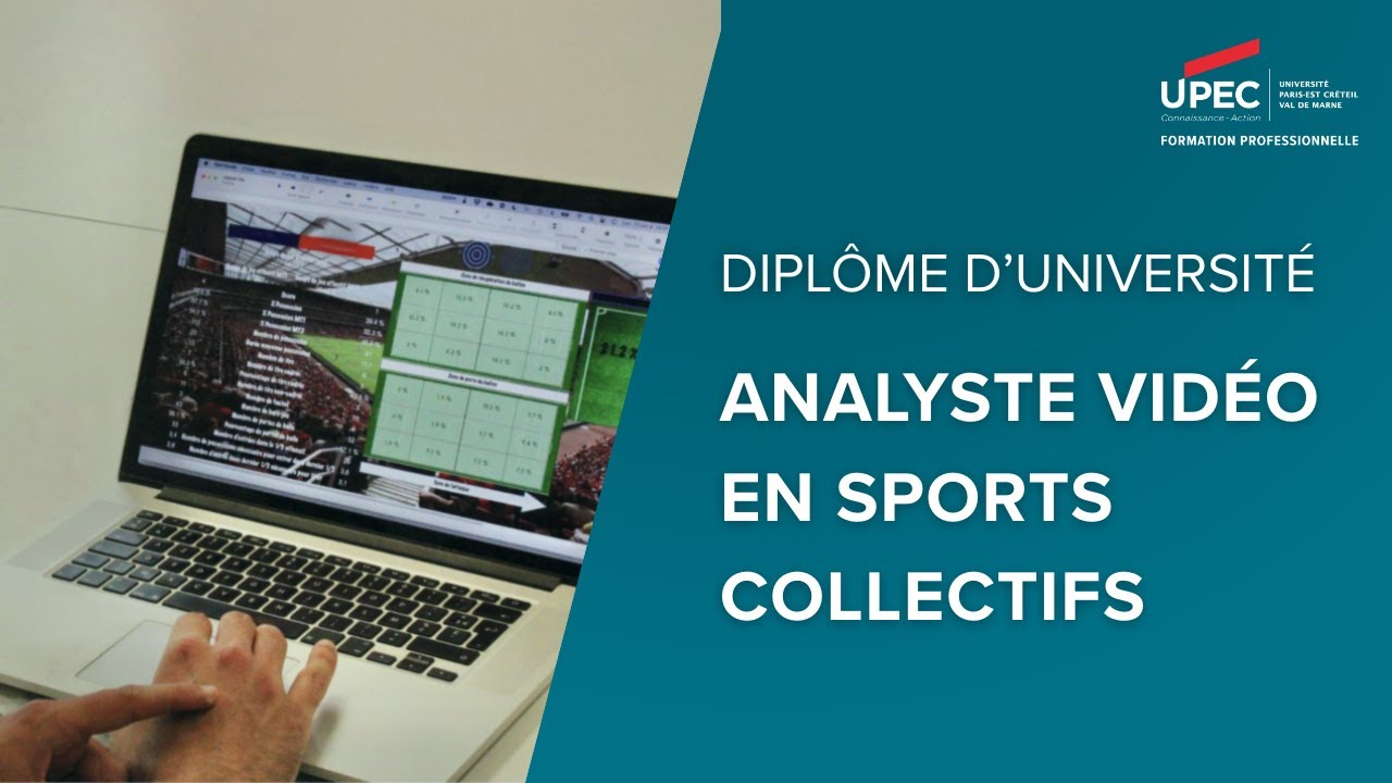 Diplôme d'Université (DU) - Analyste vidéo en sports collectifs