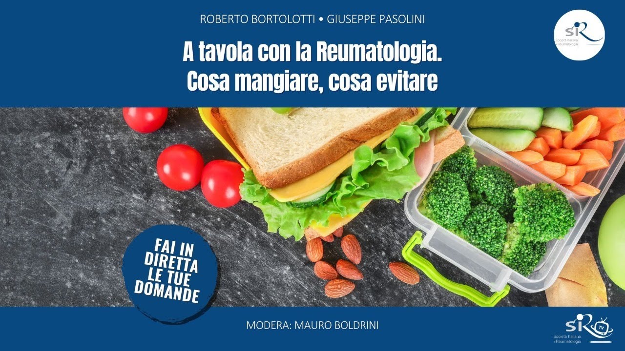 A tavola con la Reumatologia. Cosa mangiare, cosa evitare