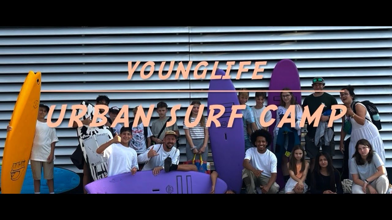 Young Life M&uuml;nchen - Urban Surf Camp 2024 - Jochen Schweizer Arena