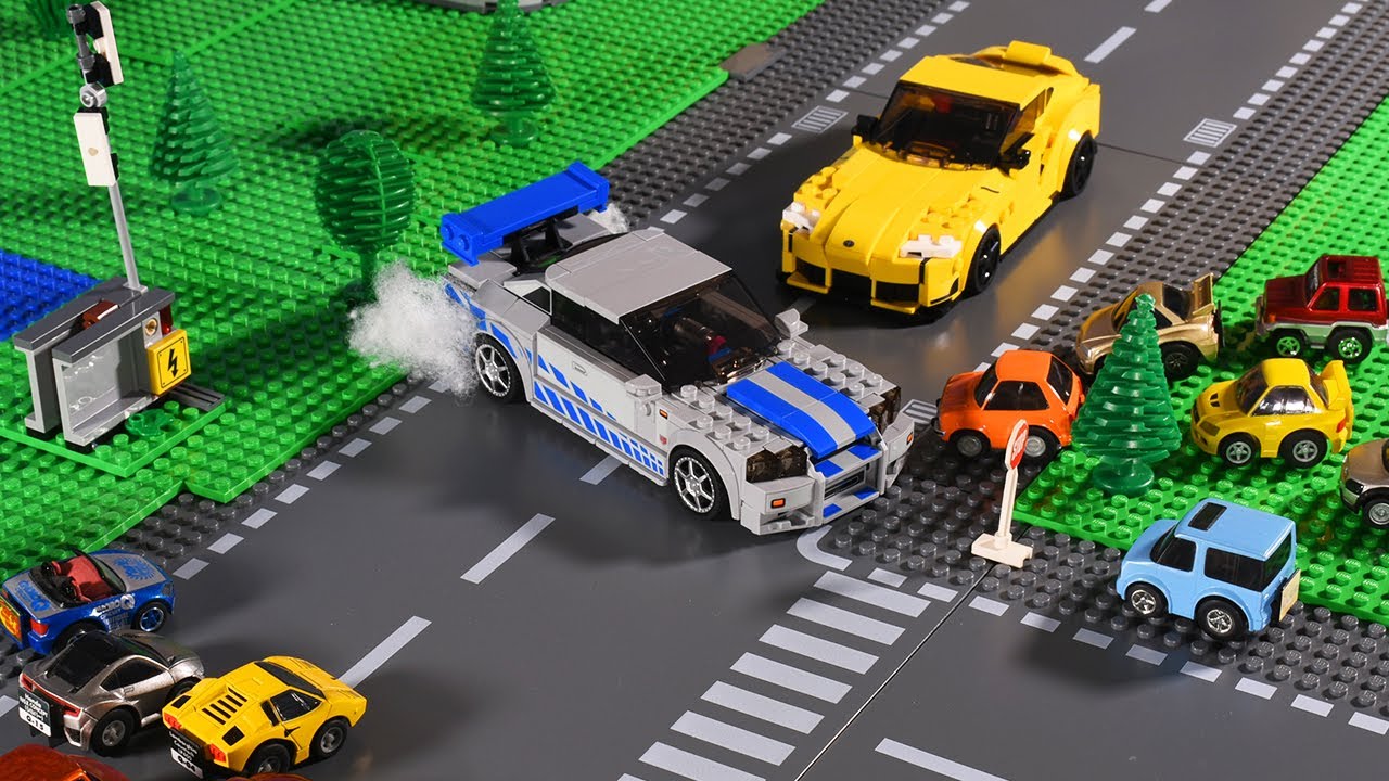 Underground Street Racing Hot Pursuit! : Lego Stop-Motion