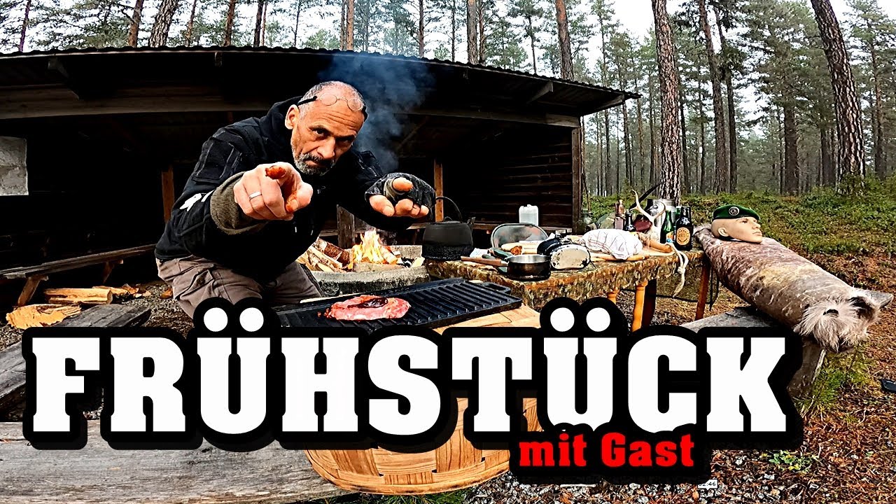 Steak und Bier zum Frühstück - (Frühstück mit Gast)