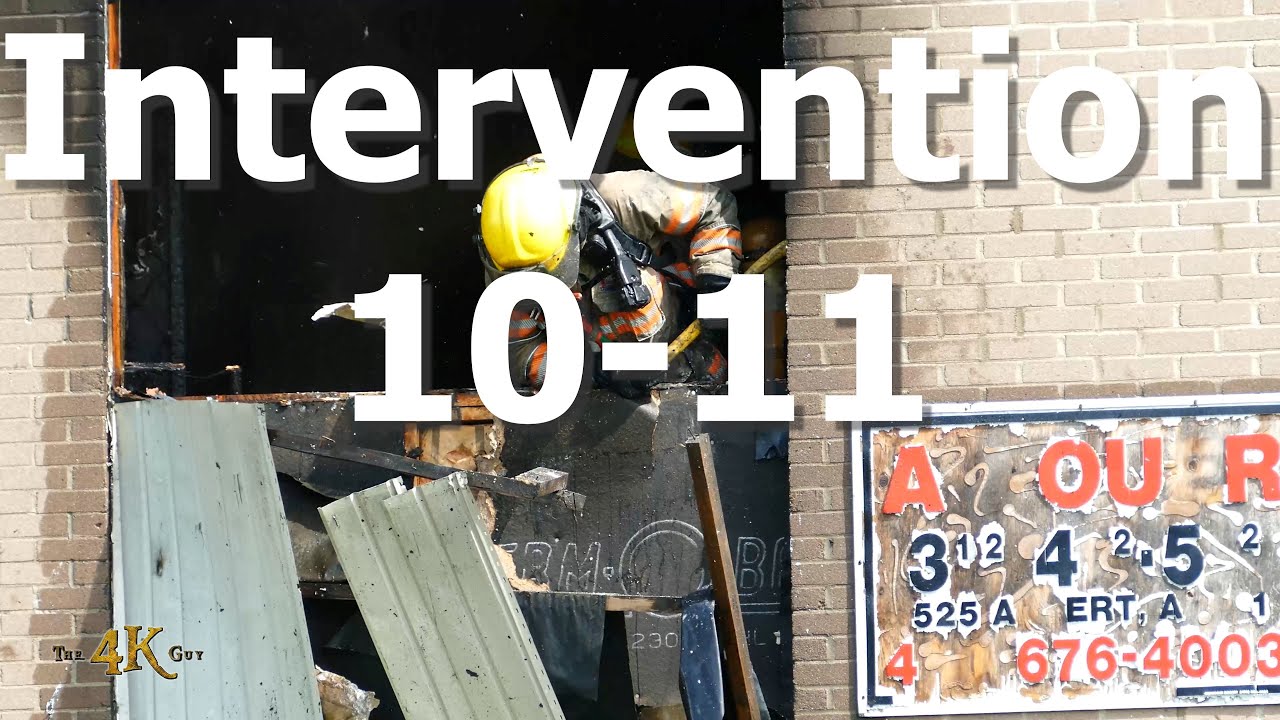 Brossard: Quick SSIAL knockdown at occupied apartment building 6-26-2023