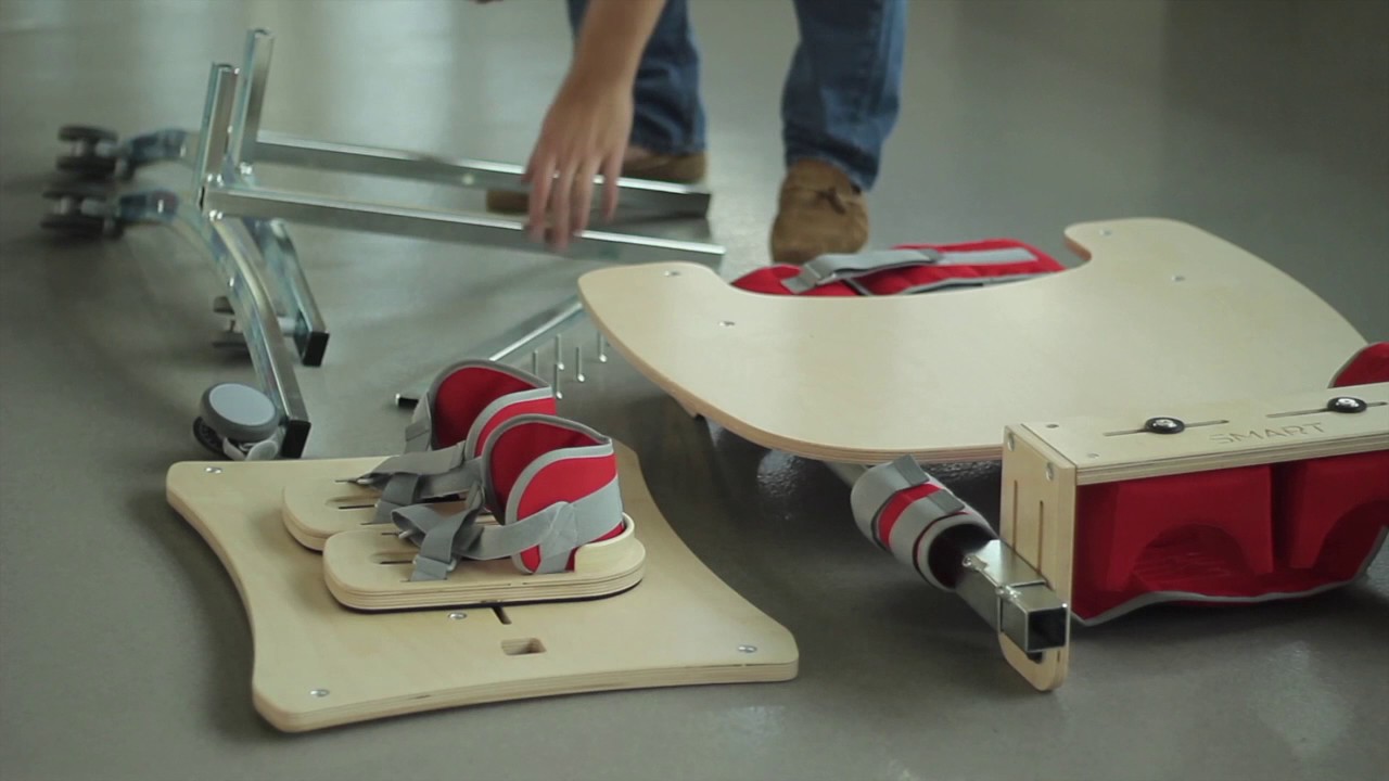 Cómo montar y ajustar el bipedestador Smart - Rehagirona