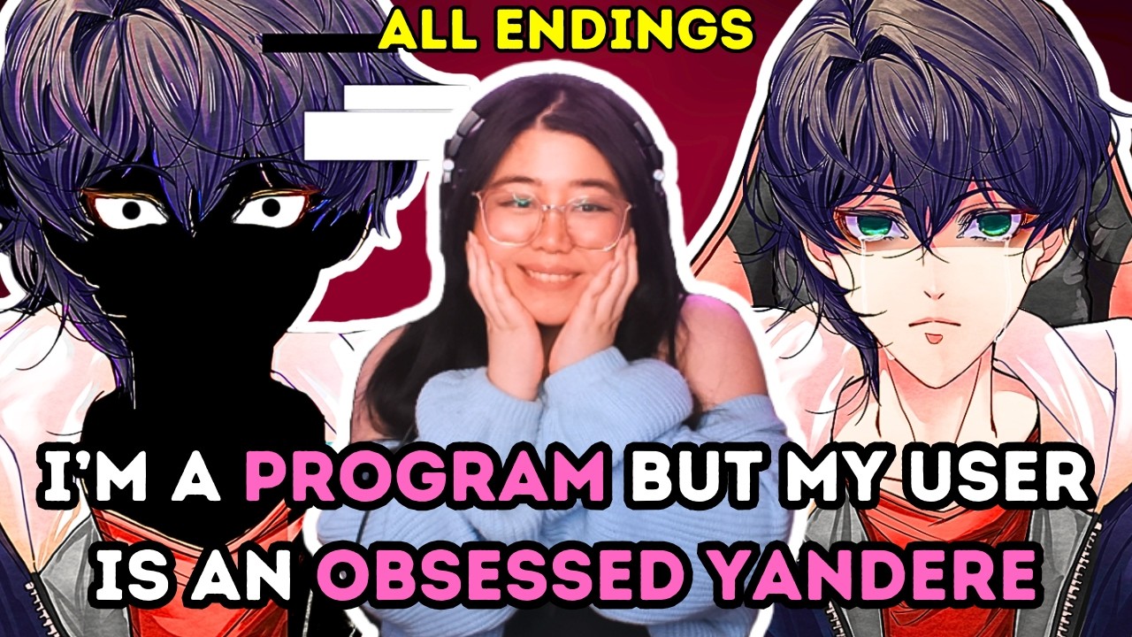 I'm An AI & My User Is An Obsessed Yandere | Cyber Obsession - ALL ENDINGS  | Yandere Dating Sim