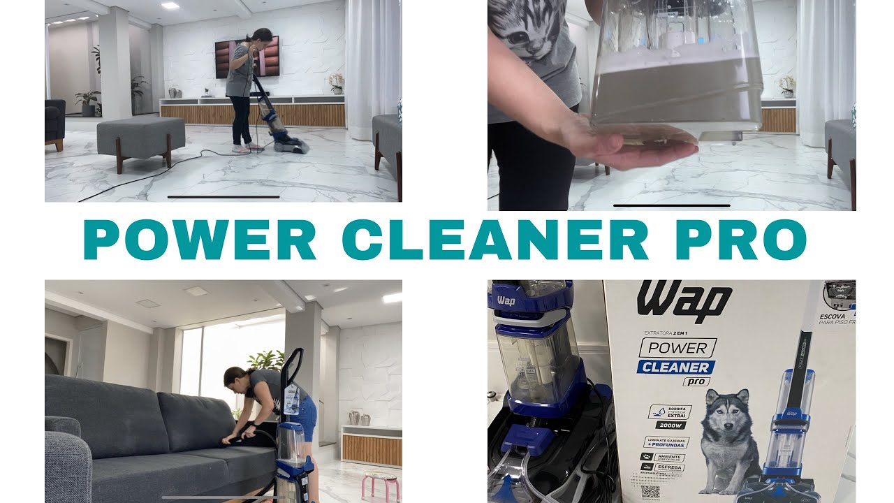 Wap Power Cleaner Pro | Extratora de piso e estofados