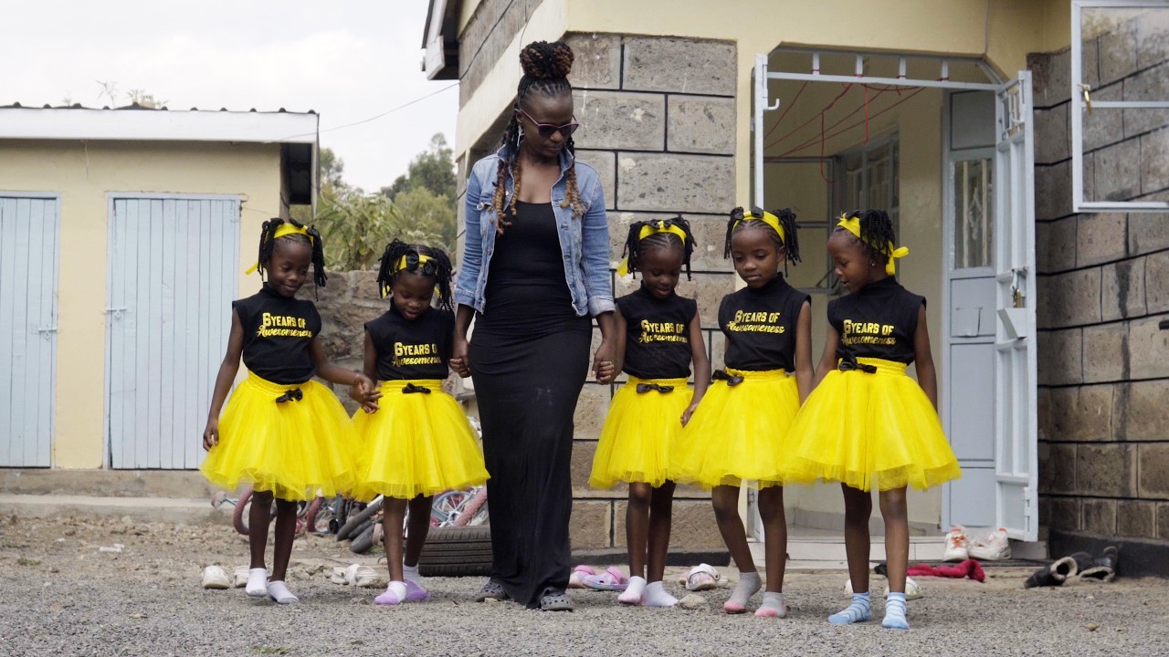 She Was Told They Might Not Survive: Identical Quadruplets Story