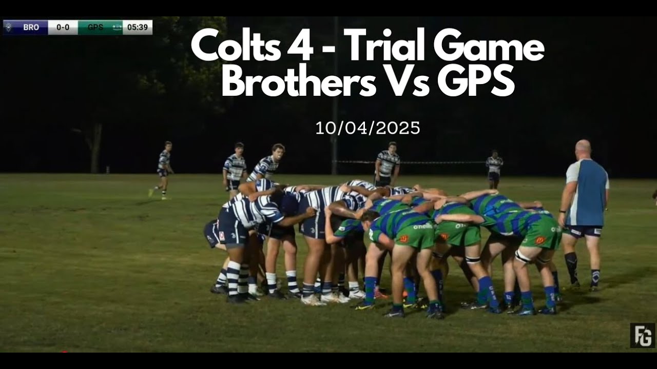 Colts 4 Vs GPS (Trial)