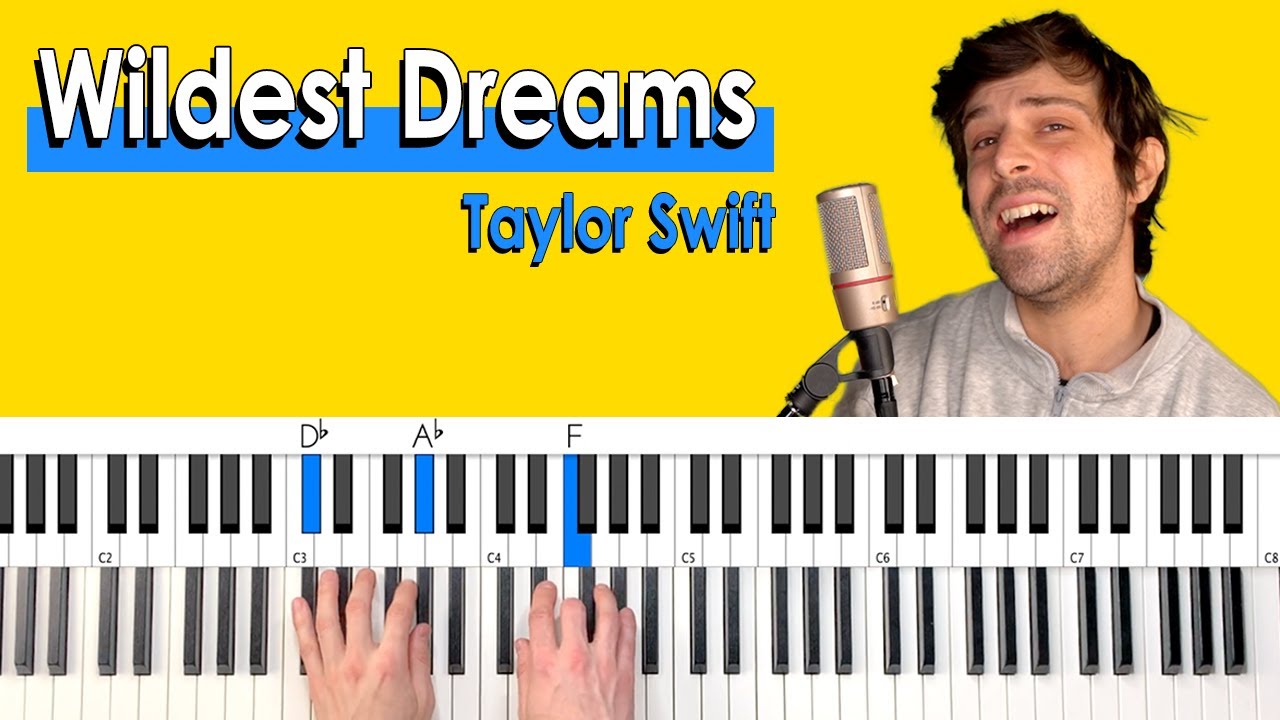 How to play “WILDEST DREAMS” [Piano Tutorial/Chord Accompaniment]
