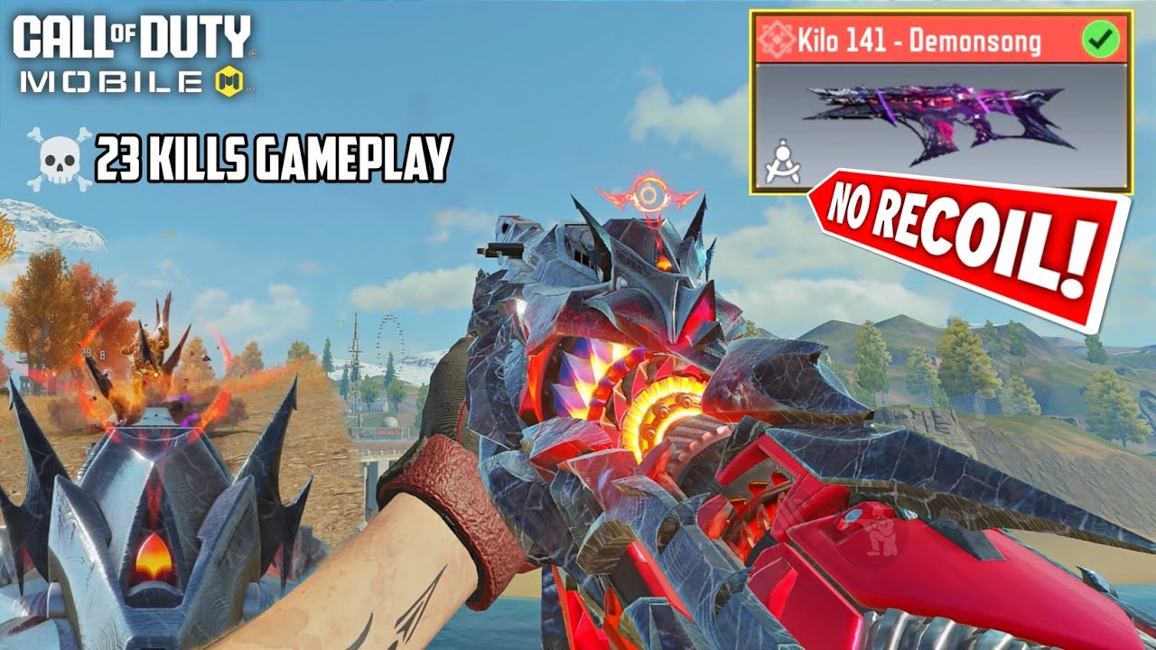 Kilo 141 Demonsong is finally back | Best Kilo 141 gunsmith for BR + 23 kills gameplay