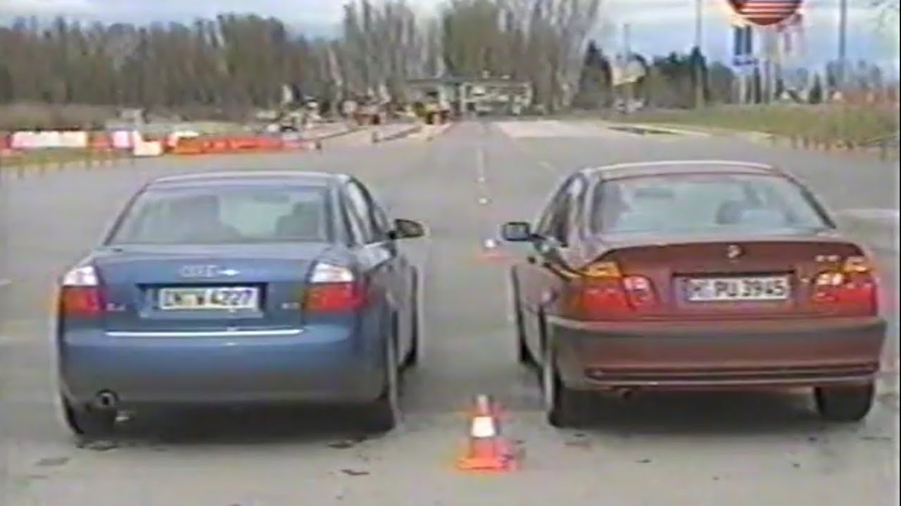 (E46) BMW 318i vs (B6) Audi A4 2.0 - MotorVision