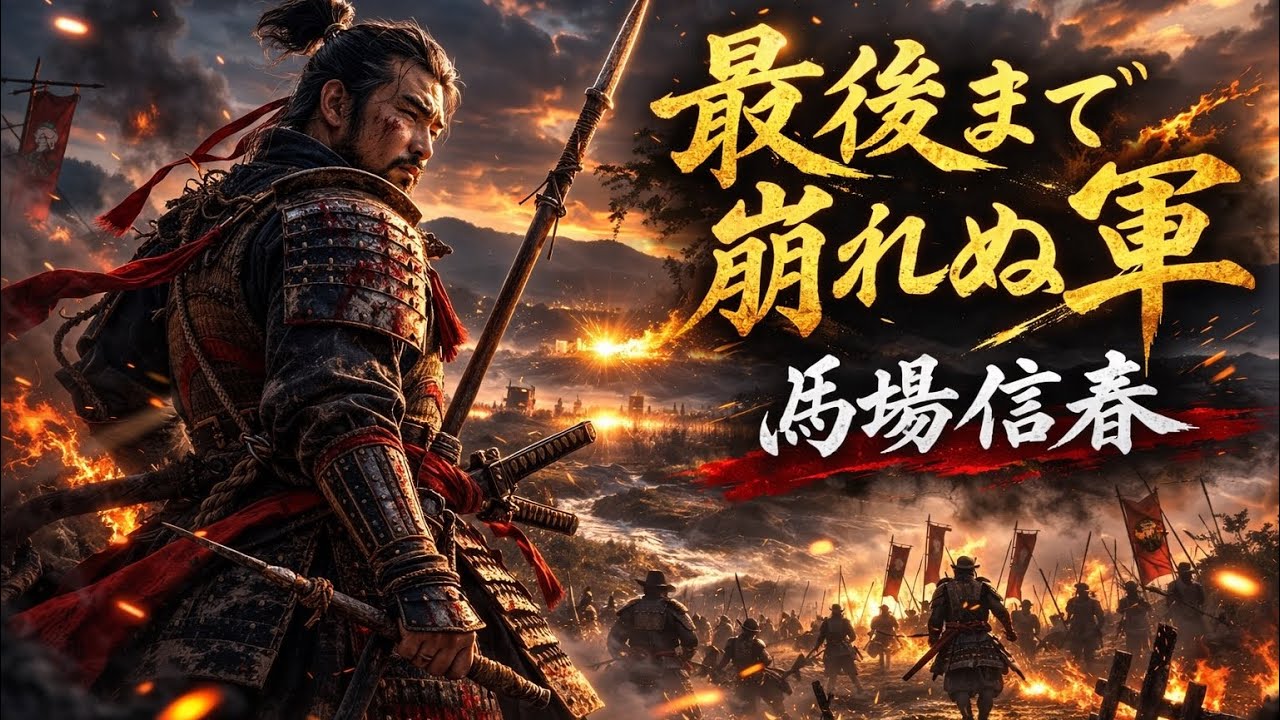 🔥【歴史ラップ】最後まで崩れぬ軍 — 馬場信春🔥（武田軍の現場指揮官）