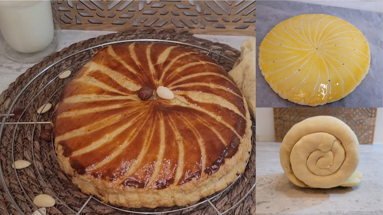 Ma 1ère Galette des rois avec la Pâte feuilletée Express Prête en 5 min Technique Escargot | Astuces