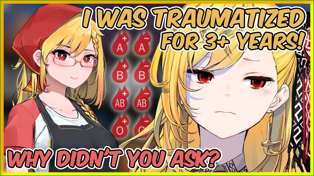 Kaela is traumatized after asking her teacher about blood type 【Hololive / Kaela Kovalskia】
