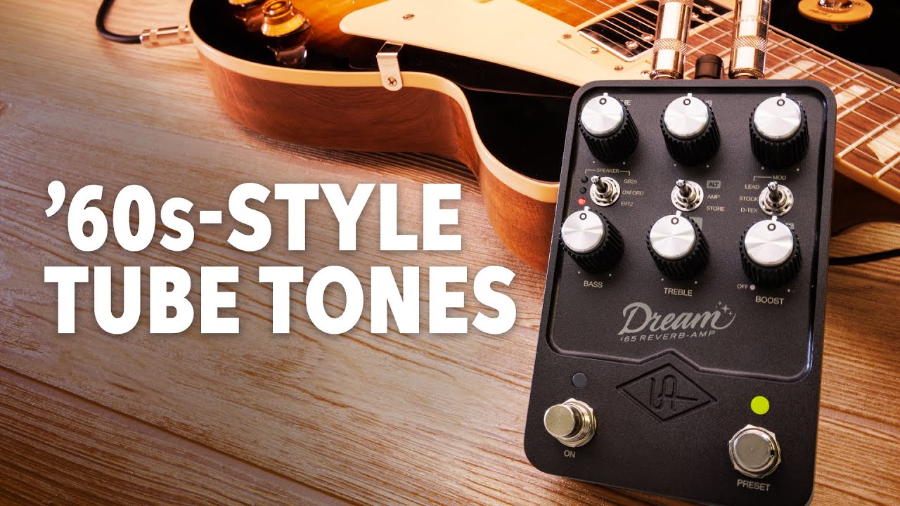 Universal Audio Dream ’65 Reverb Amplifier Pedal Demo