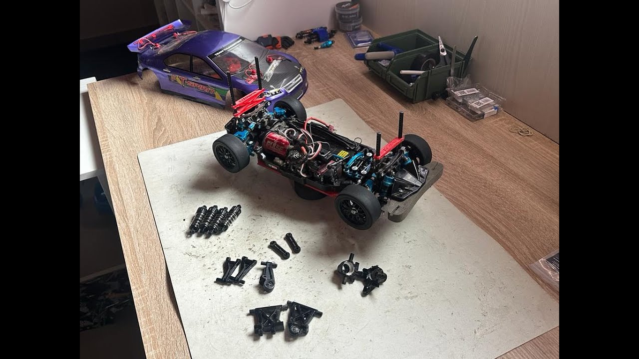 Tamiya TT02 stradale  /full upgrade/regolazioni/rapporto di trasmissione