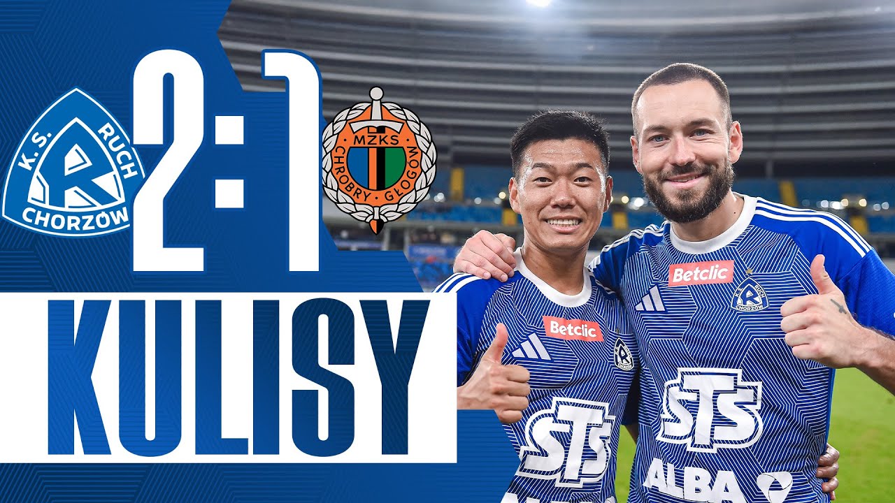 KULISY: Ruch Chorzów 2-1 Chrobry Głogów (22.09.2025)