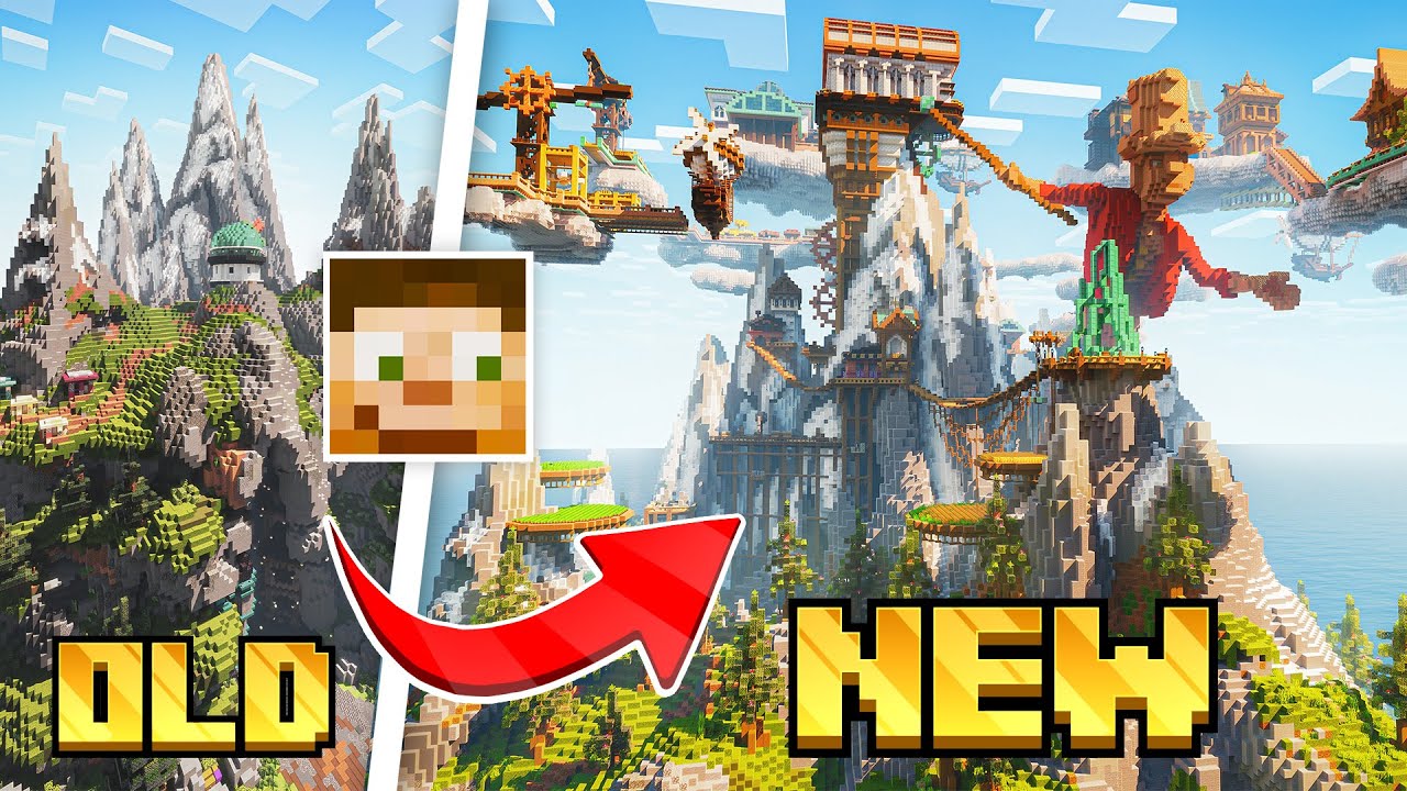 Transforming Scar's HermitCraft Base - Finishing Boatem Ep. 2