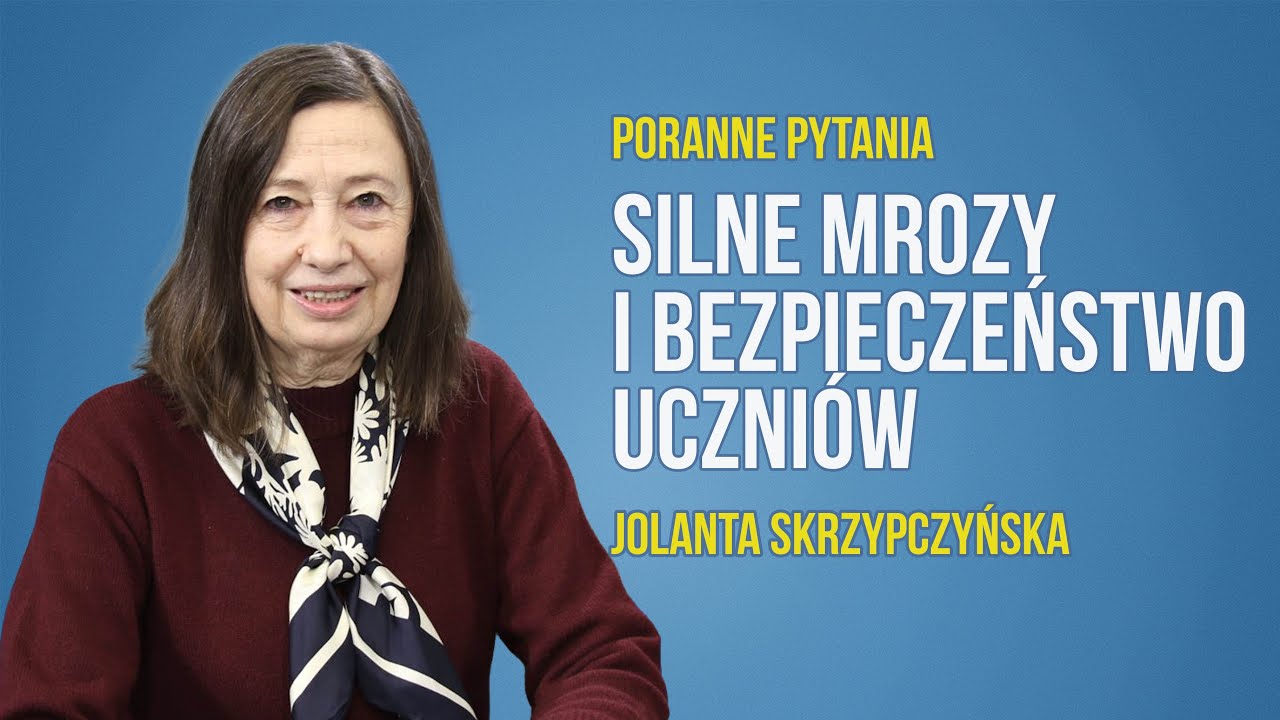 Silne mrozy i bezpieczeństwo uczniów l Jolanta Skrzypczyńska l Radio Olsztyn l 02.02.2026