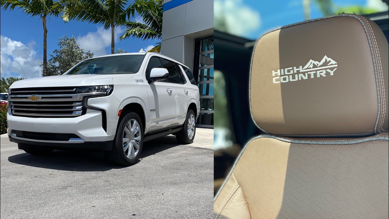 2021 Chevy Tahoe High Country - The Ultimate Family Hauler