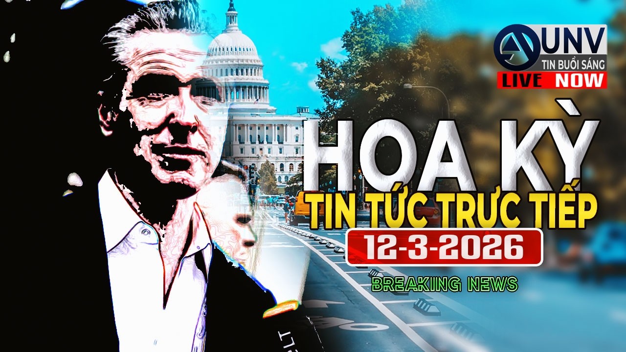 Tin tức trực tiếp buổi sáng ở mỹ 13-3-2026 | BREAKING NEWS | UNV Tin Buổi Sáng 【A6326】