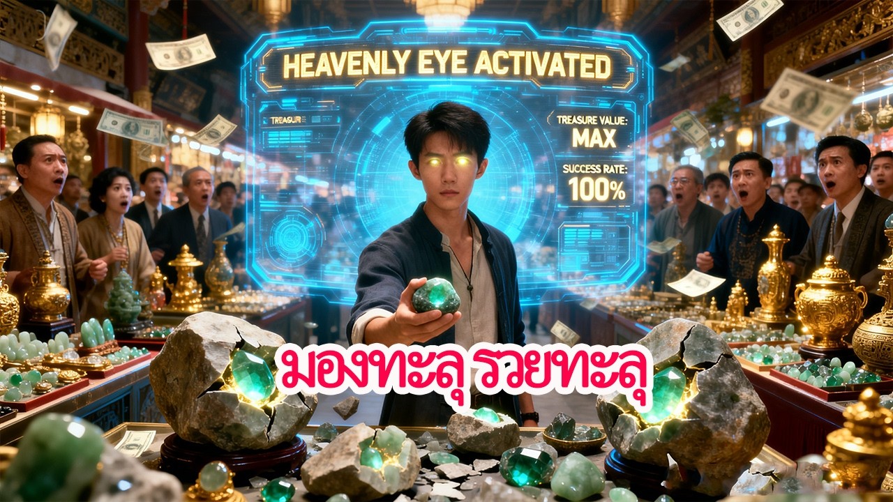 หนุ่มธรรมดาได้ดวงตาพิเศษ ดูของเก่าแม่นยำ รวยไม่หยุดในพริบตา
