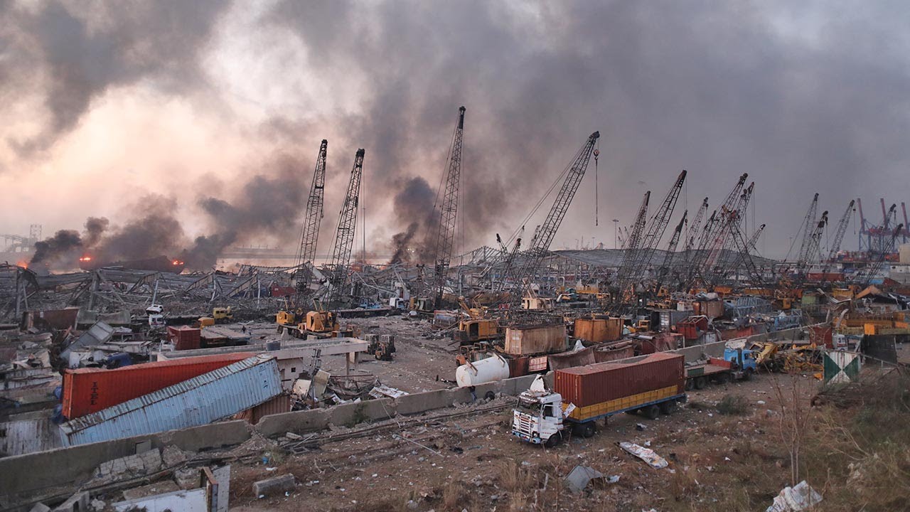 Beirut explosion leaves scenes of destruction across the city