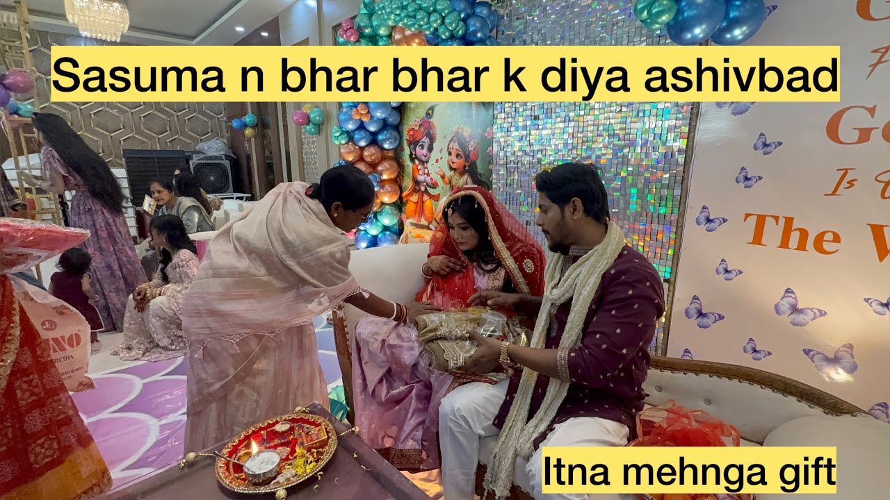 Sasumaa n kya gift diya,??aur mampi ko kitna pyar mila❤️❤️