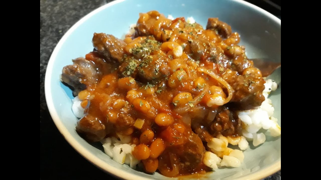 Boerewors / Sausage stew [ковбойское рагу} с сэмплом