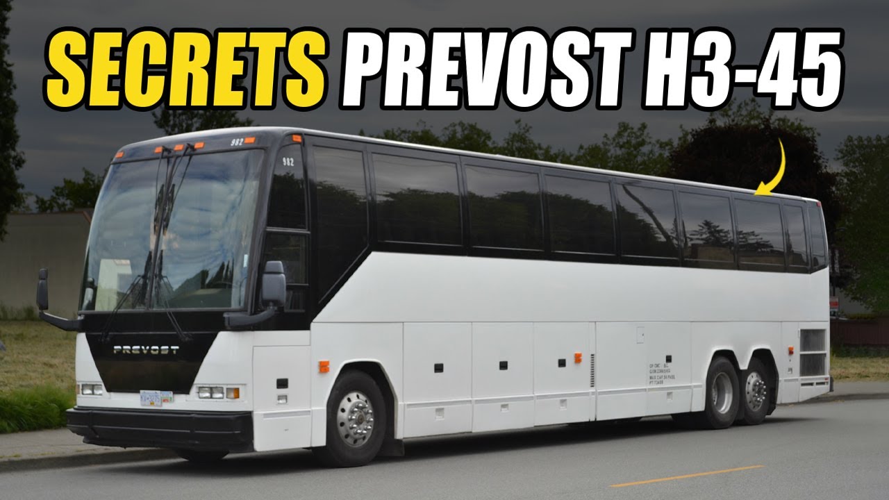 Prevost H3-45: икона роскоши и высоких палуб Америки!