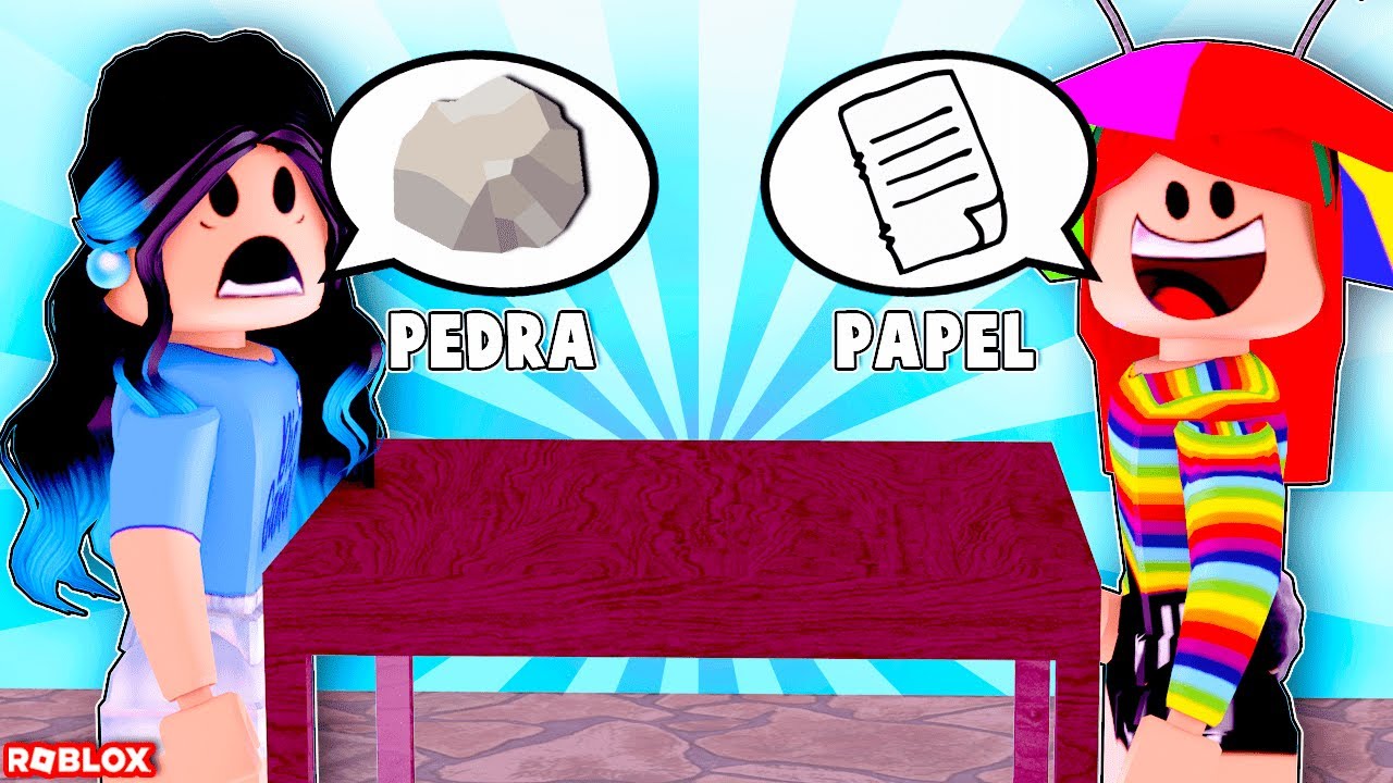 PEDRA, PAPEL, TESOURA no ROBLOX!