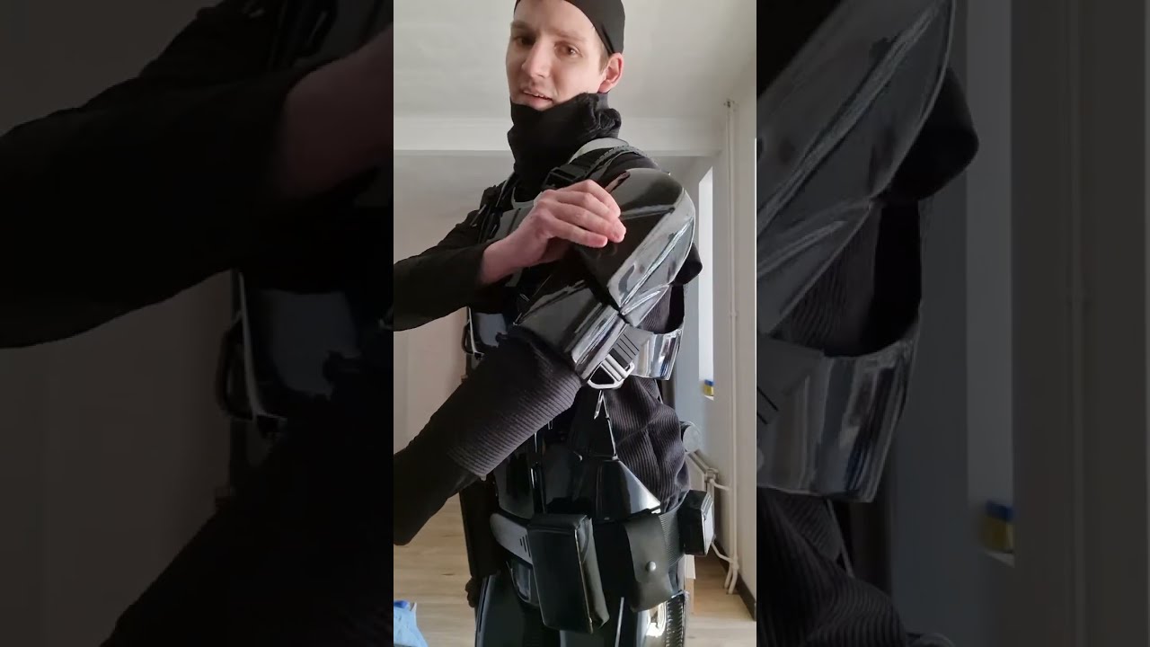 star wars death trooper cosplay suit up