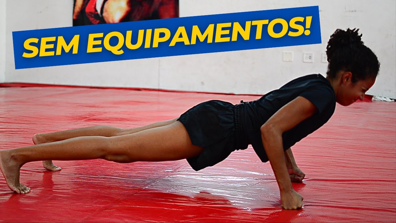 Treino de corpo inteiro para lutadores sem equipamentos | Faça em casa ou na academia