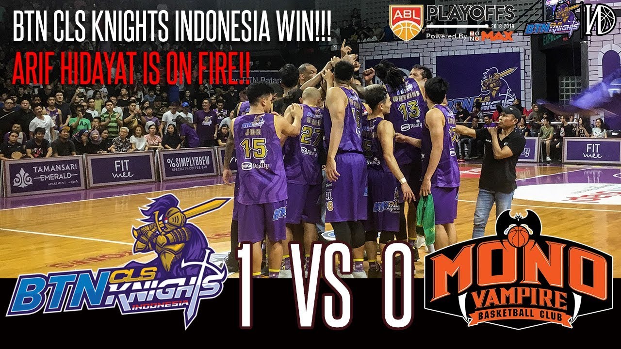 HoopsHighlights - [ABL PLAYOFFS 2018-2019] BTN CLS Knights Indonesia vs Mono Vampire [Game 1] (HD)